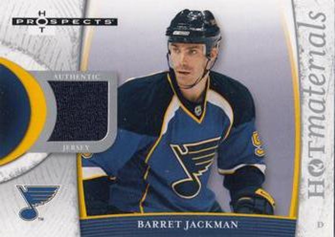 2007 Fleer Hot Prospects #HM-BJ Hot Materials