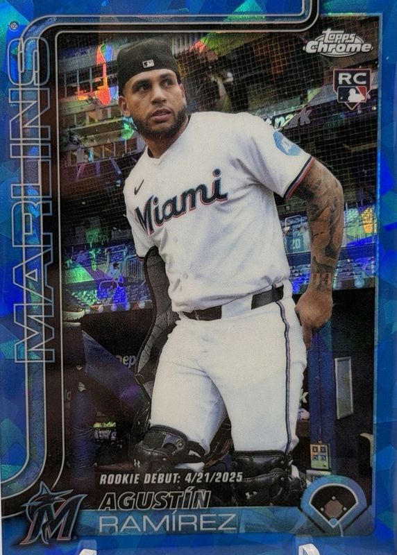 2025 Topps Chrome Update Sapphire Edition #USC38 Rookie Debut