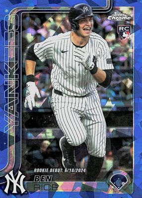 2025 Topps Chrome Update Sapphire Edition #USC138 Rookie Debut