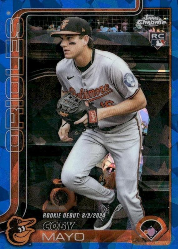 2025 Topps Chrome Update Sapphire Edition #USC94 Rookie Debut