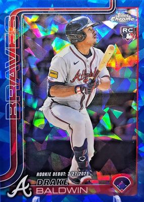 2025 Topps Chrome Update Sapphire Edition #USC88 Rookie Debut