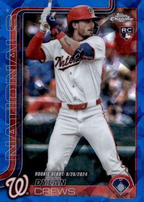 2025 Topps Chrome Update Sapphire Edition #USC190 Rookie Debut