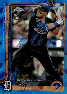 2025 Topps Chrome Update Sapphire Edition #USC121 Rookie Debut
