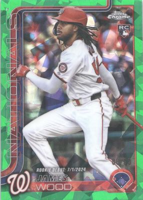 2025 Topps Chrome Update Sapphire Edition #USC95 Rookie Debut - Green /99