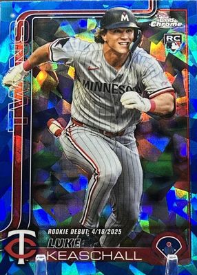 2025 Topps Chrome Update Sapphire Edition #USC134 Rookie Debut
