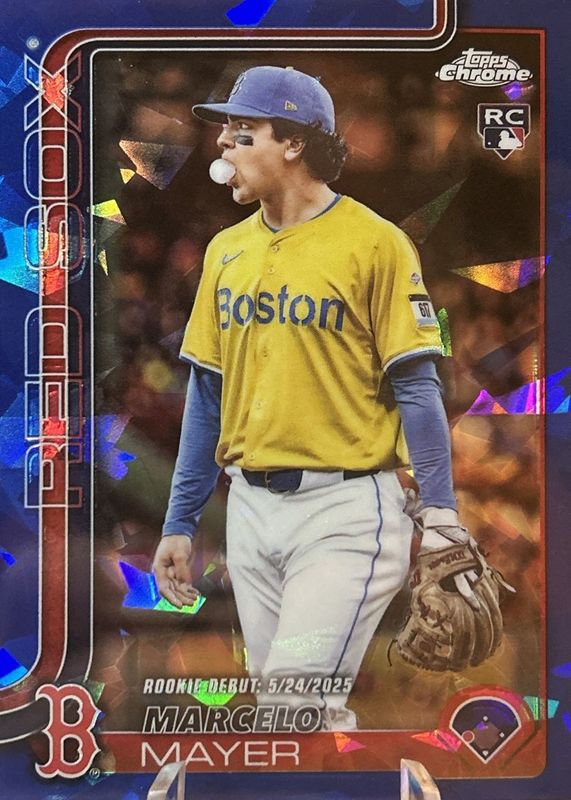 2025 Topps Chrome Update Sapphire Edition #USC117 Rookie Debut