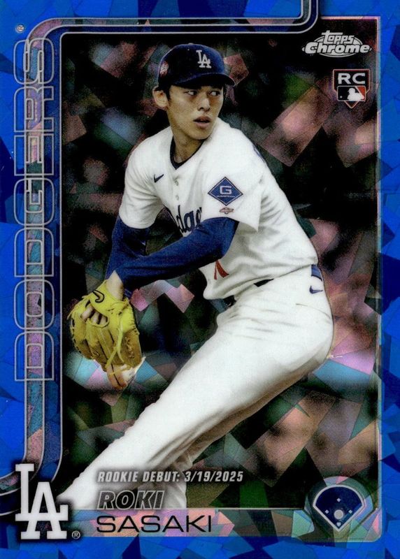2025 Topps Chrome Update Sapphire Edition #USC73 Rookie Debut