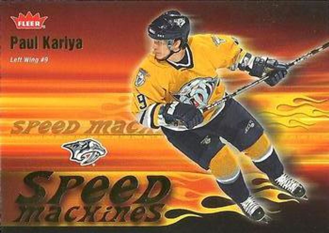 2006 Fleer #SM16 Speed Machines