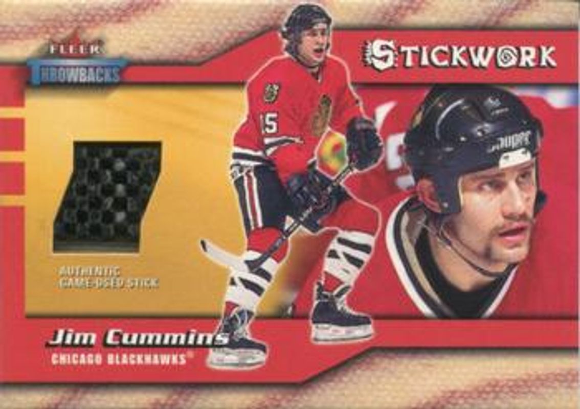 2002 Fleer Throwbacks #5 Stickwork