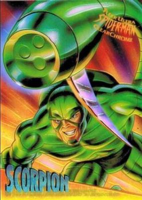 1995 Fleer Ultra Spider-Man #7 ClearChrome