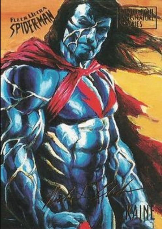 1995 Fleer Ultra Spider-Man #32 Gold Foil Signatures Series