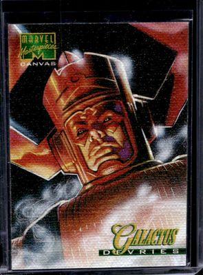 1995 Fleer Marvel Masterpieces #6 Canvas