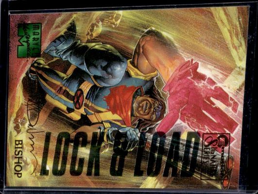 1995 Fleer Marvel Masterpieces #10 E Motion Signatures Series
