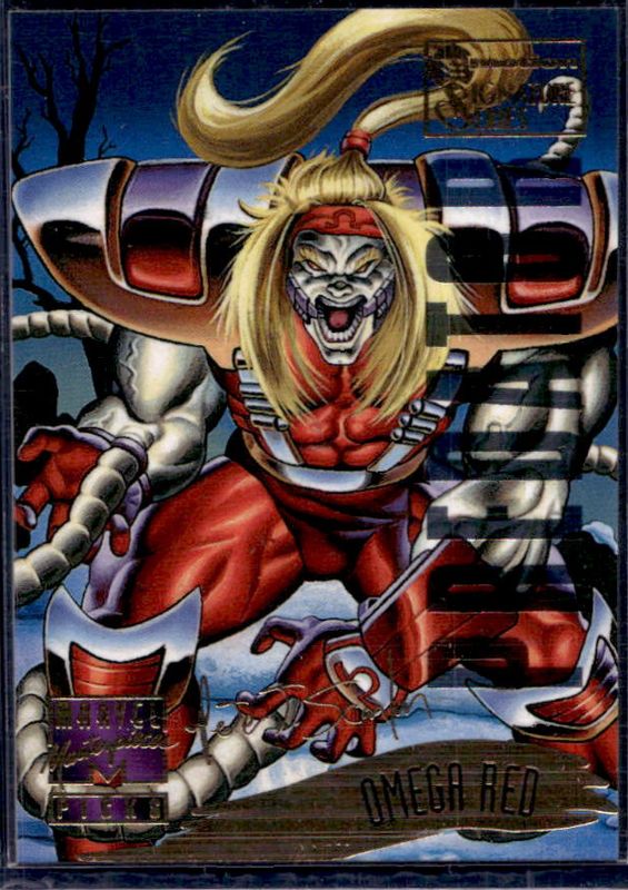 1995 Fleer Marvel Masterpieces #138 E Motion Signatures Series