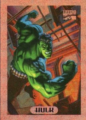 1994 Fleer Marvel Masterpieces Hildebrandt Brothers #4 Bronze Holofoils