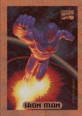 1994 Fleer Marvel Masterpieces Hildebrandt Brothers #5 Bronze Holofoils