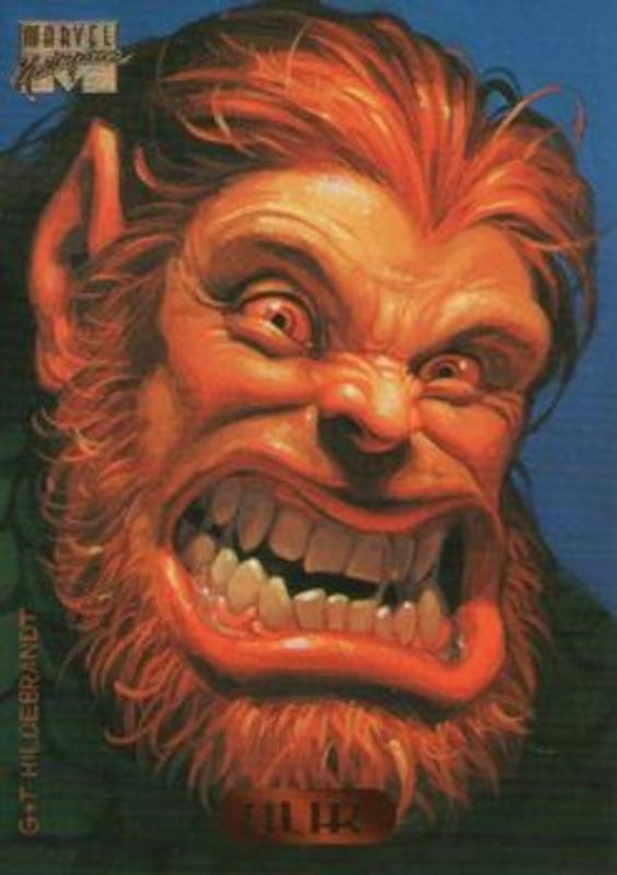 1994 Fleer Marvel Masterpieces Hildebrandt Brothers #128 Base