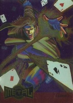 1995 Marvel Metal #4 Metal Blasters