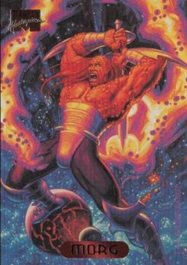 Morg 1994 Fleer Marvel Masterpieces Hildebrandt Brothers #80 Base Price ...
