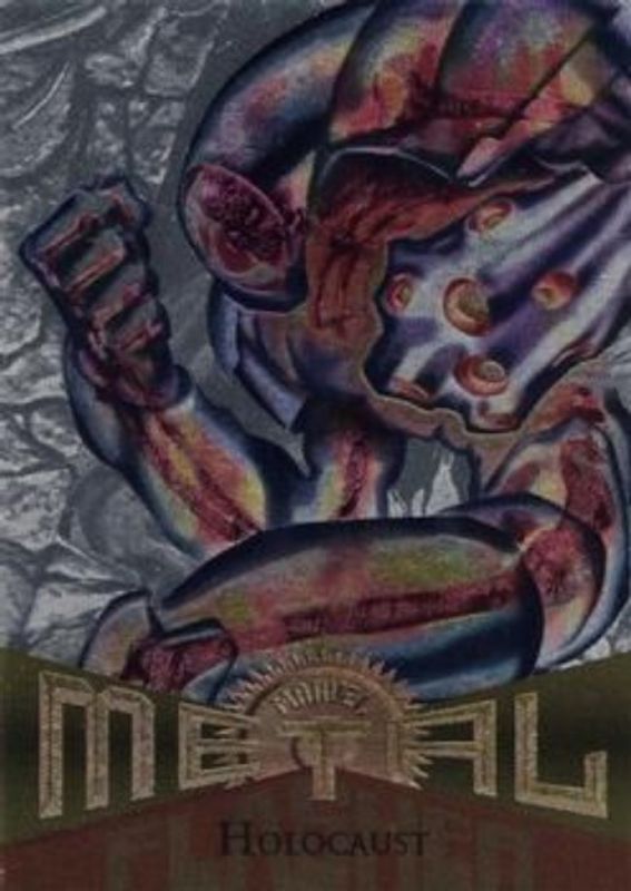 1995 Marvel Metal #5 Silver Flasher