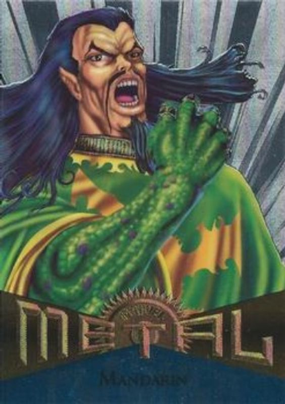 1995 Marvel Metal #24 Silver Flasher