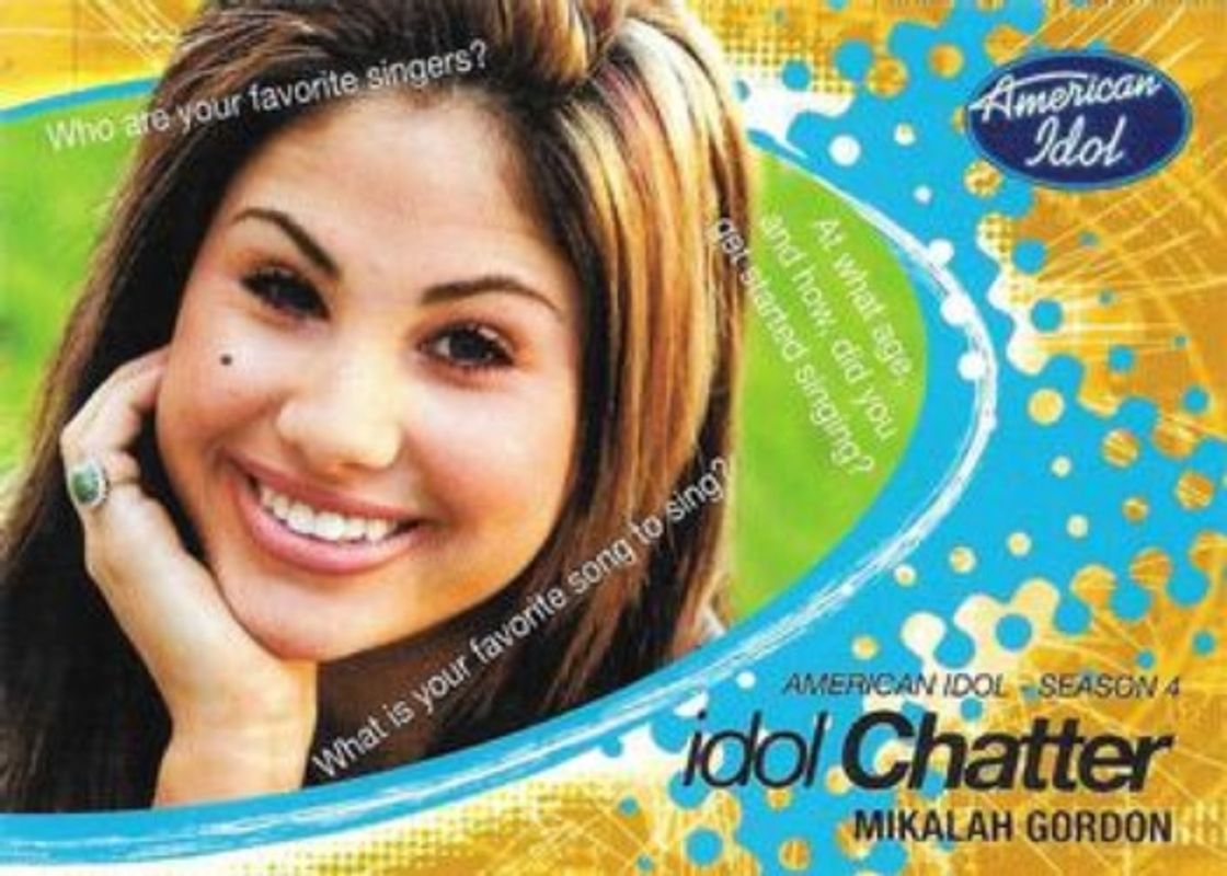 2005 Fleer American Idol Season 4 #6-IC Idol Chatter