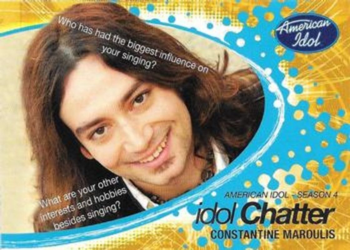 2005 Fleer American Idol Season 4 #19-IC Idol Chatter