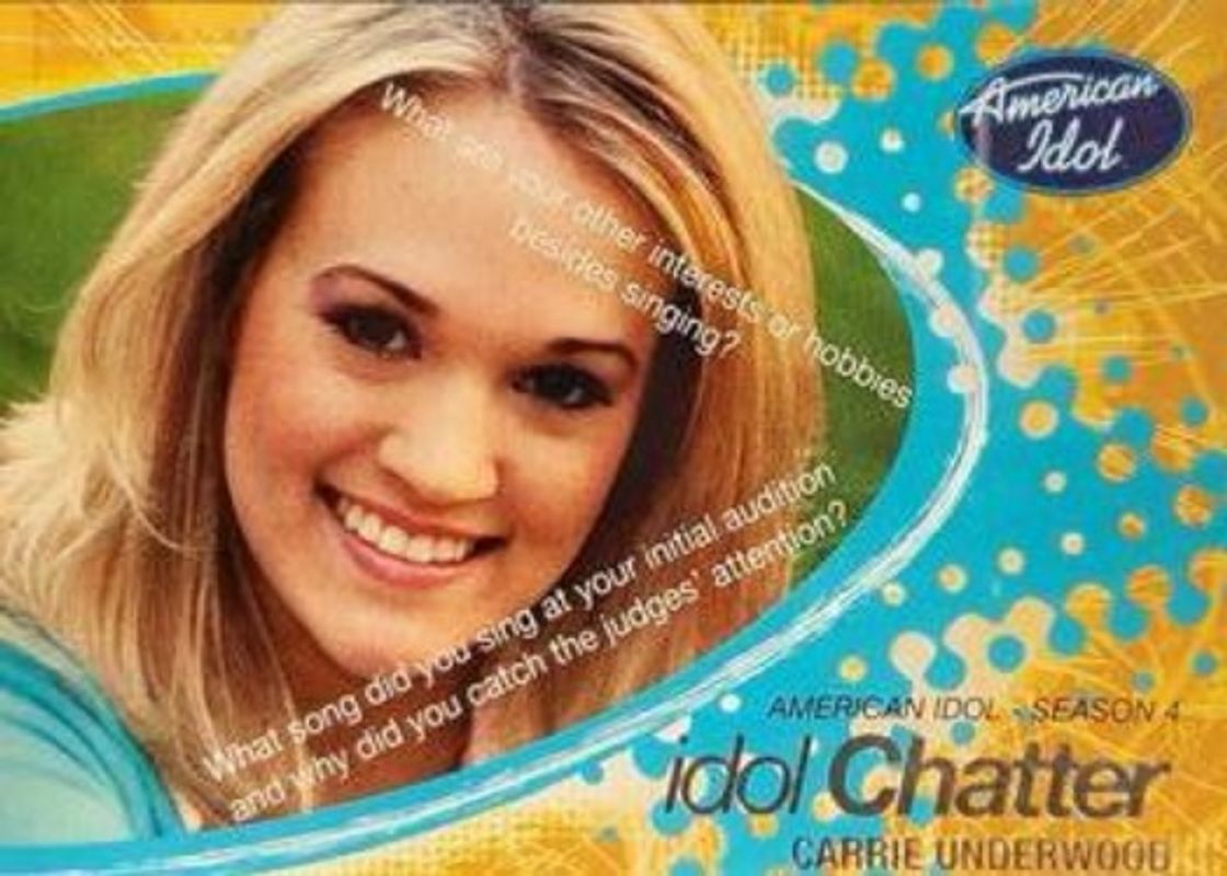 2005 Fleer American Idol Season 4 #12-IC Idol Chatter