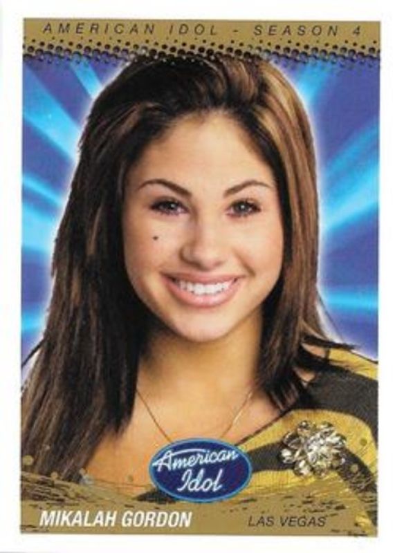 2005 Fleer American Idol Season 4 #6 Solid Gold