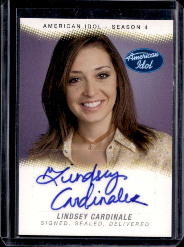 2005 Fleer American Idol Season 4 #SSD-LC Signed, Sealed & Delivered Autographs Cards