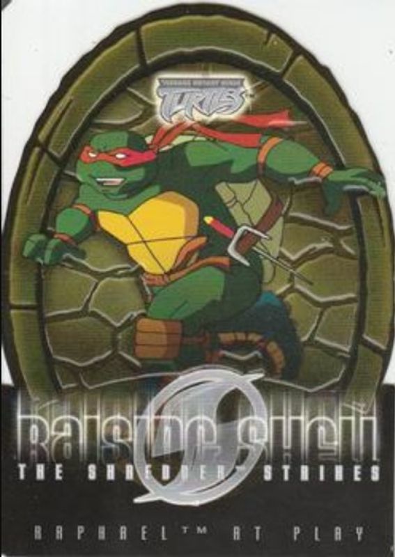 2003 Fleer Teenage Mutant Ninja Turtles 2: The Shredder Strikes #RS4 Raising Shell Cards