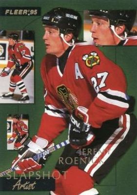 1994 Fleer #8 Slapshot Artists