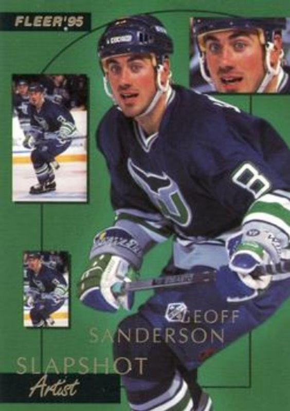 1994 Fleer #9 Slapshot Artists