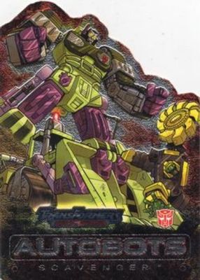 2003 Fleer Transformers Armada #6AD Die Cuts