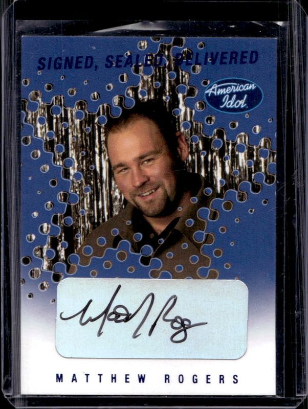2004 Fleer American Idol Season 3 #SSD-MR Signed Sealed Delivered Autographs