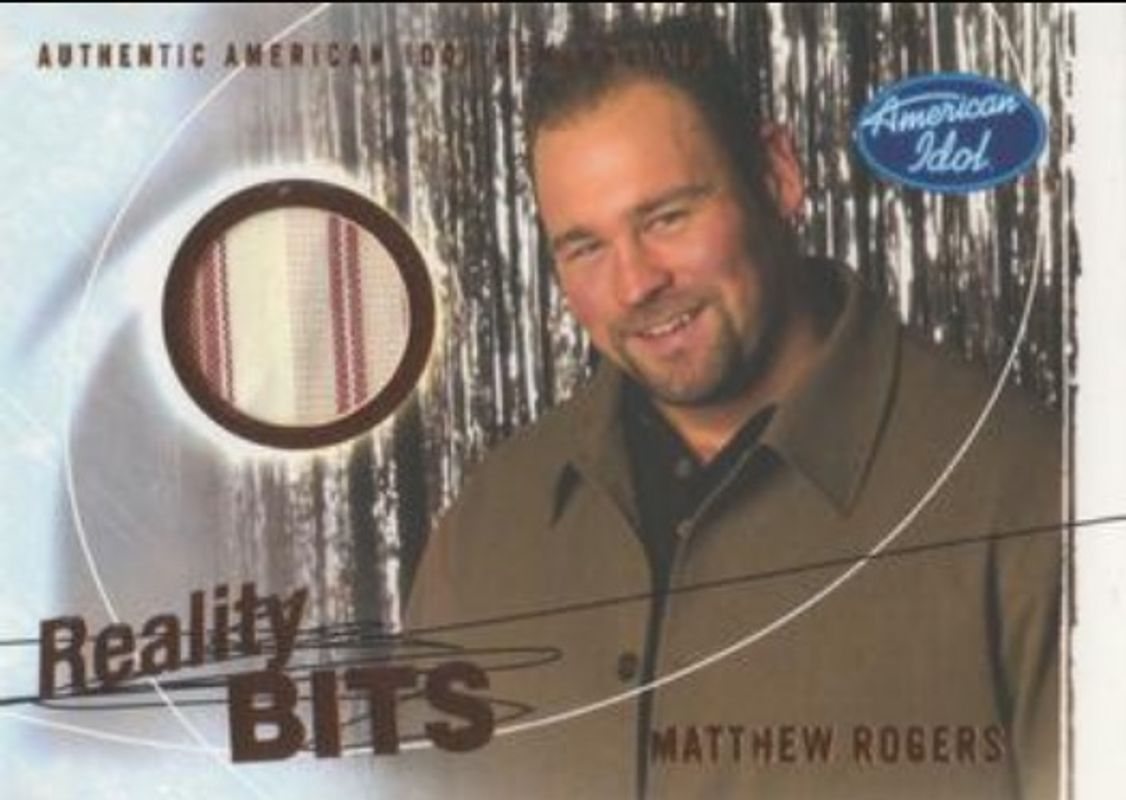 2004 Fleer American Idol Season 3 #RB-MR Reality Bits Wardrobe