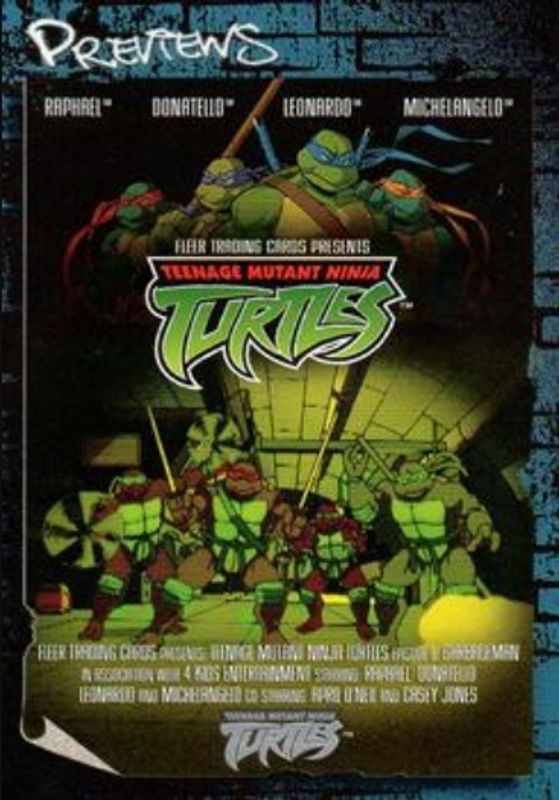 2003 Fleer Teenage Mutant Ninja Turtles #9 Preview Cards