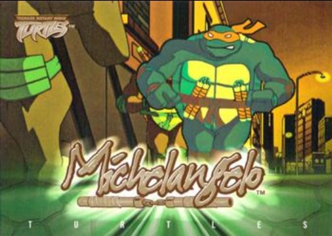 2003 Fleer Teenage Mutant Ninja Turtles #42 Gold