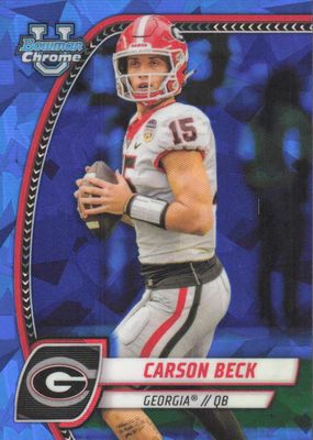 2024 Bowman Chrome University Sapphire Edition #2 Base