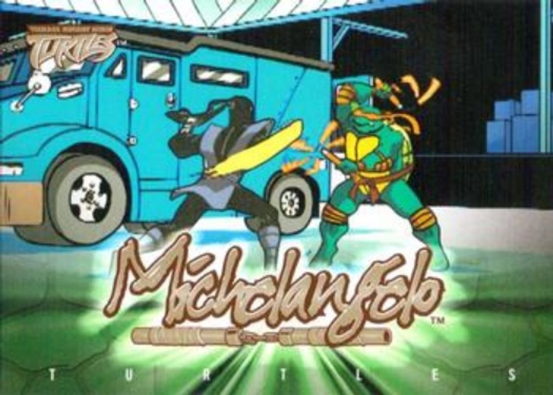 2003 Fleer Teenage Mutant Ninja Turtles #41 Gold