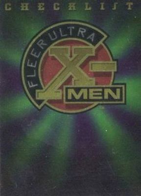 1995 Fleer Ultra X-Men Chromium #100 Base