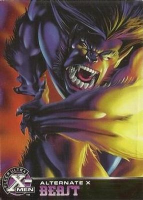 1995 Fleer Ultra X-Men Chromium #1 Alternate X