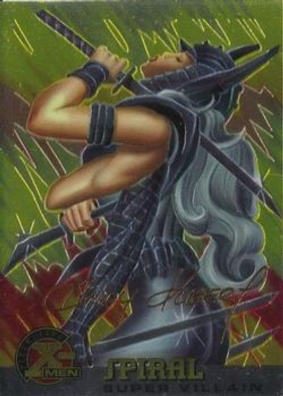 1995 Fleer Ultra X-Men Chromium #77 Gold Signatures