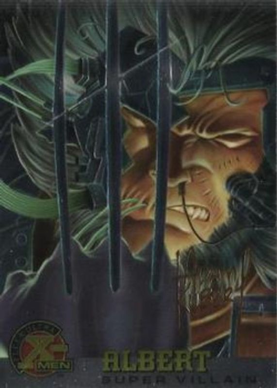 1995 Fleer Ultra X-Men Chromium #58 Gold Signatures