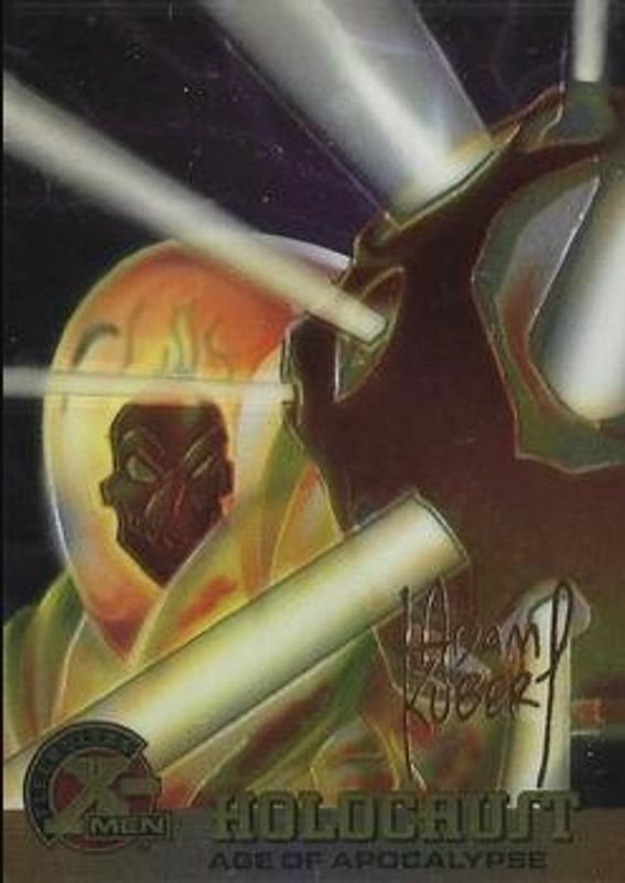 1995 Fleer Ultra X-Men Chromium #40 Gold Signatures
