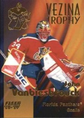1996 Fleer #10 Vezina Trophy