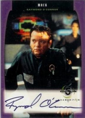 1998 Fleer Babylon Season 5 #A04 Autographs