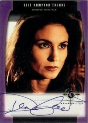 1998 Fleer Babylon Season 5 #A07 Autographs