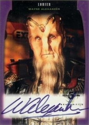 1998 Fleer Babylon Season 5 #A12 Autographs