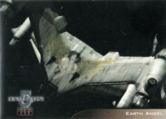 1998 Fleer Babylon Season 4 #V2 Starfury Nose Art